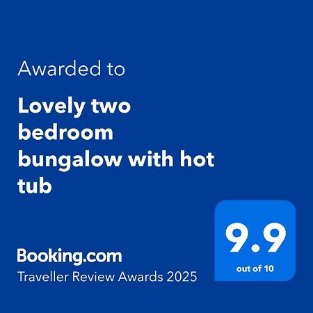 Lovely Two Bedroom Bungalow With Hot Tub Yeovil Luaran gambar
